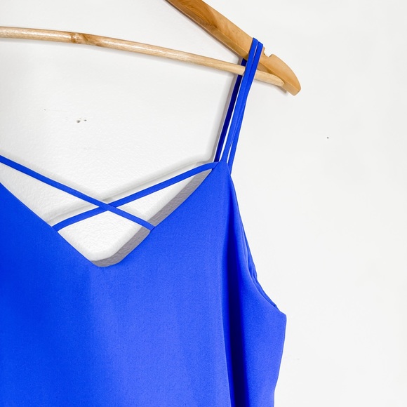 Royal Blue Mini Dress - Picture 3 of 4